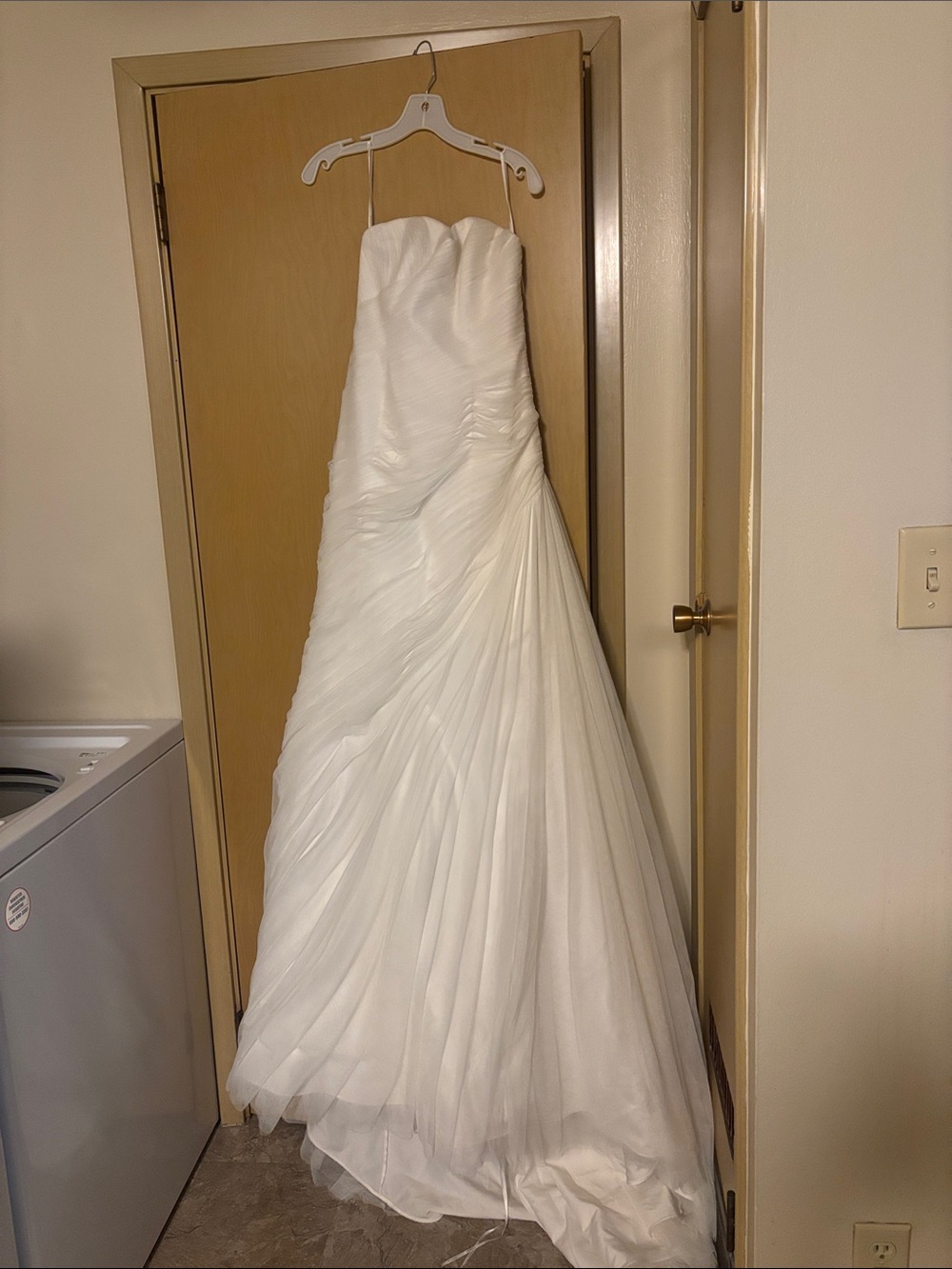 Pronovias Ivory Wedding Gown